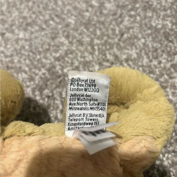 Jellycat Logan Lizard - AUTHENTIC - NO HANG TAGS Rare and Retired Logan Lizard Jellycat